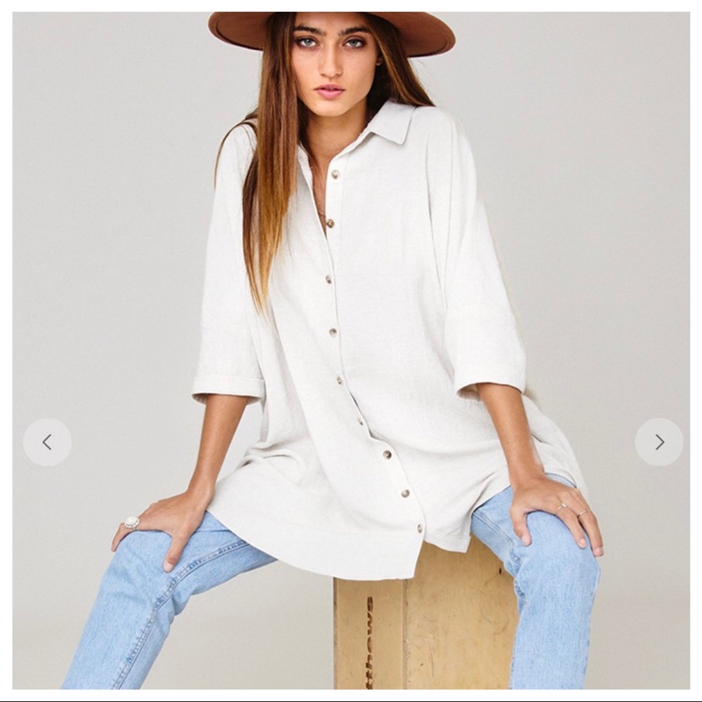 ✨LAST ONE✨Absolutely fabulous Overfit shirt tunic - Picture 6 of 6